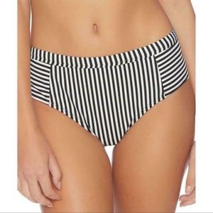 High waisted swim bottoms
